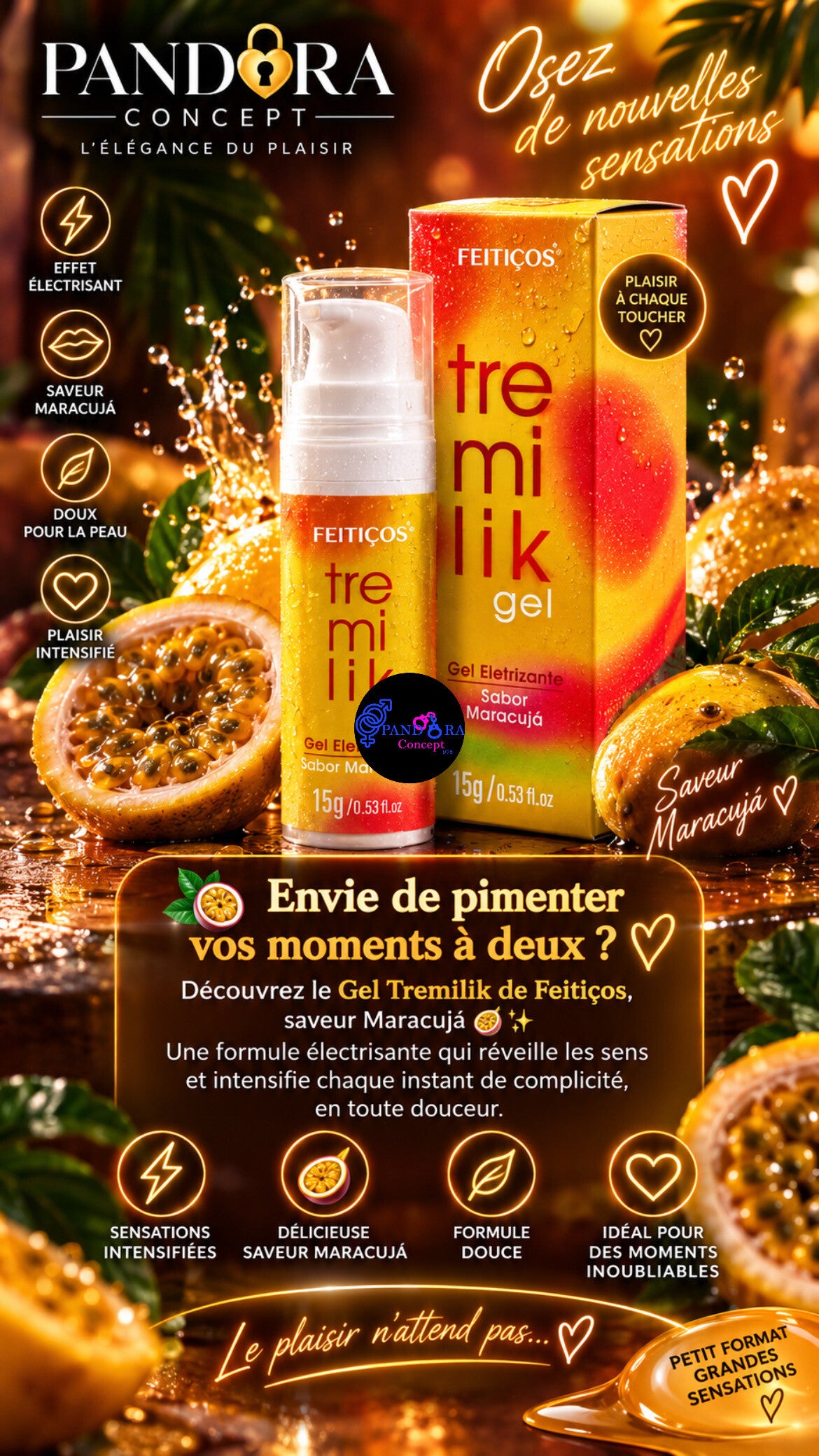 Sugalik vibreur liquide avec effet succion