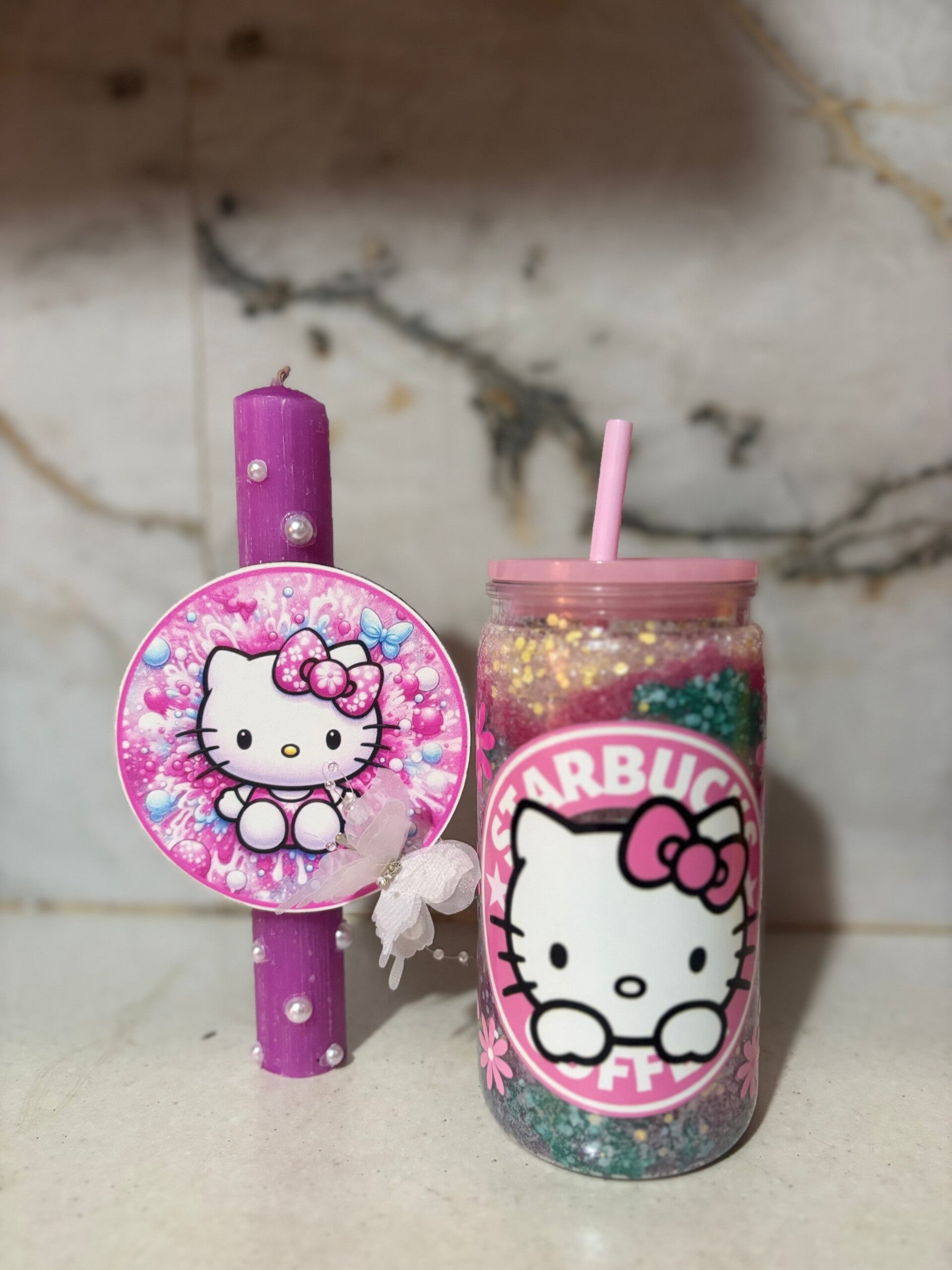 Hello Kitty Λαμπάδα σετ