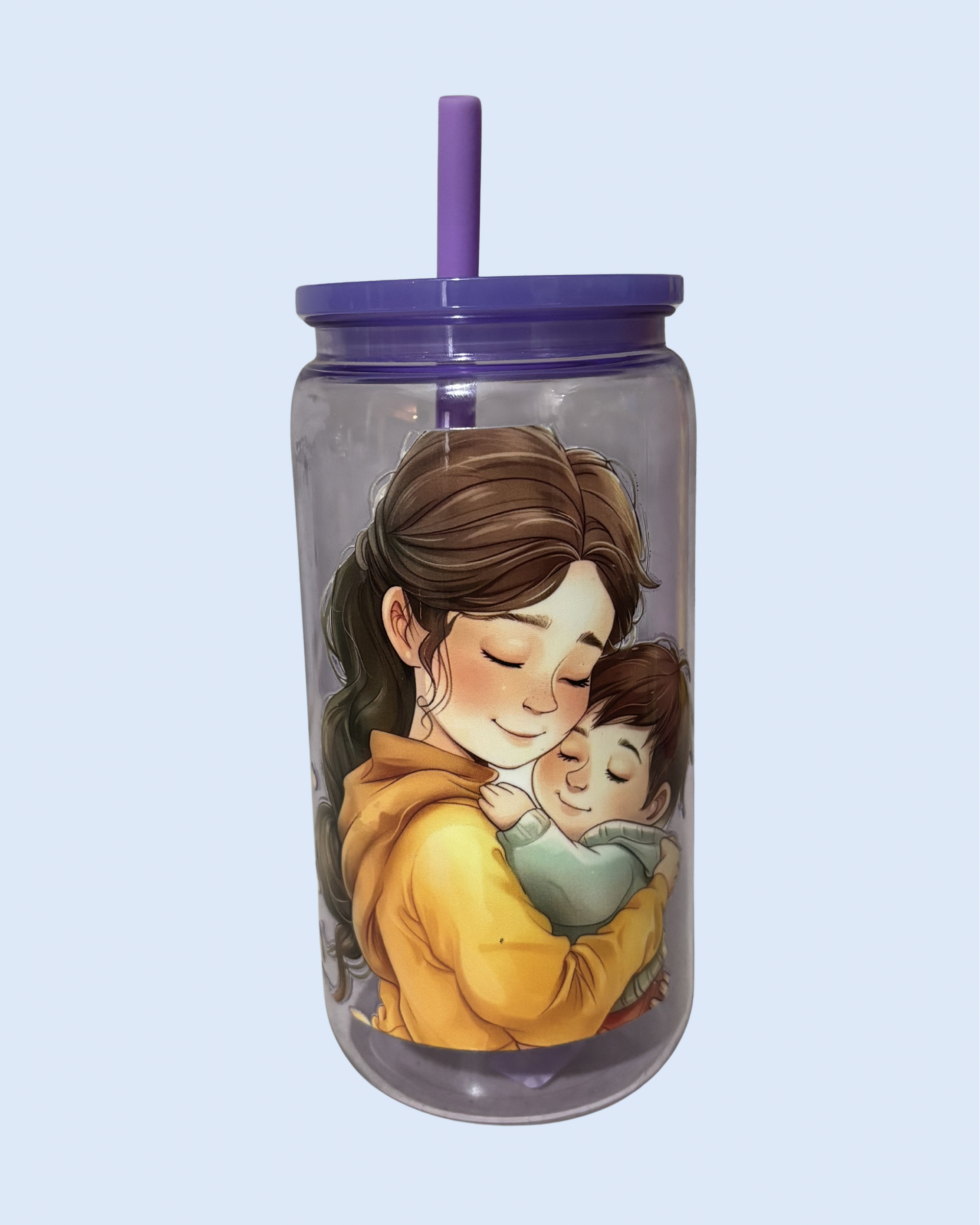 Πλαστικό Ποτήρι Μαμά-Αγόρι