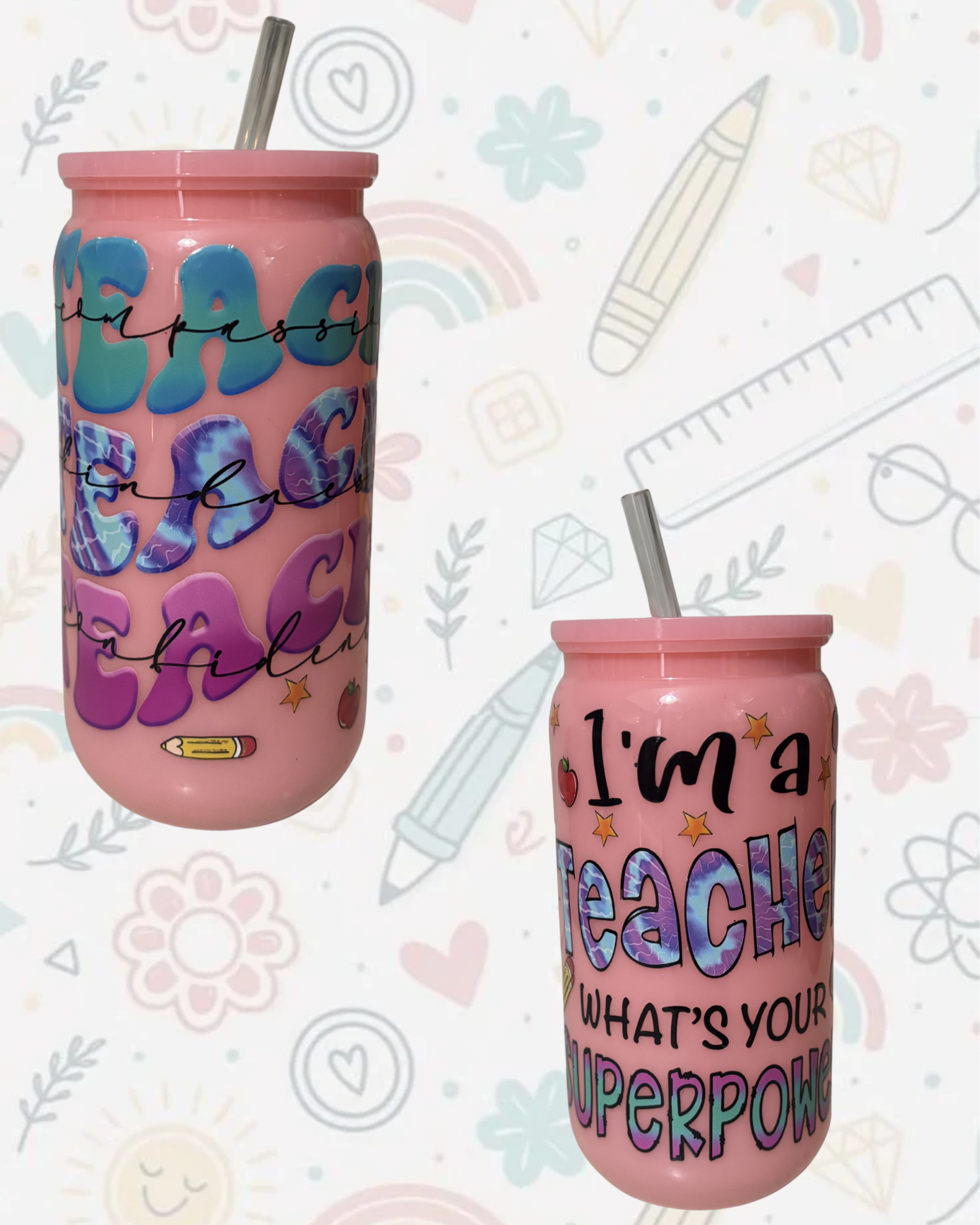 Πλαστικό Ποτήρι για δασκάλες