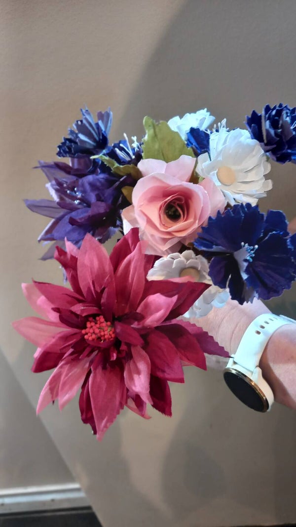 French flower making. Workshop.