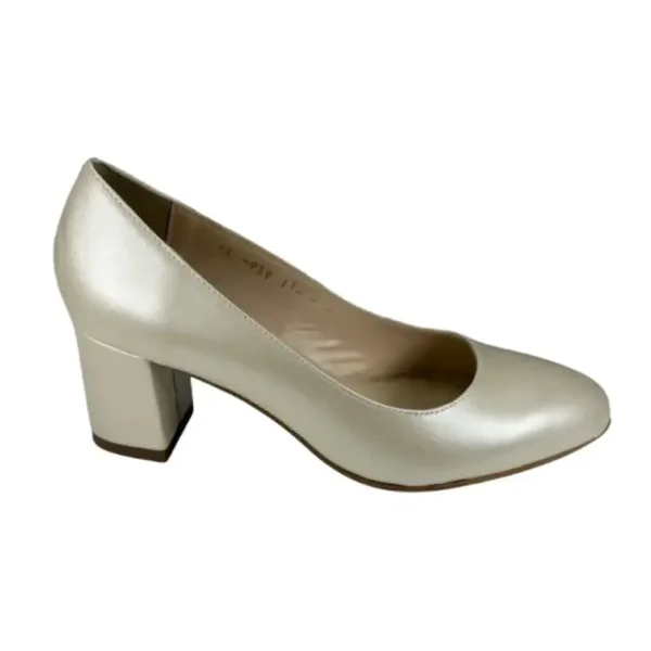 Pumps dames Leer Parel Beige Gabriela 939-11