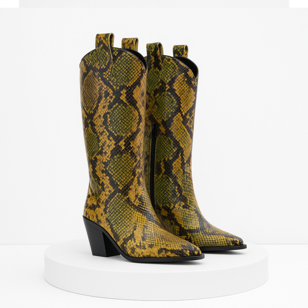 Cowboylaarzen Echt Leer 1309-8