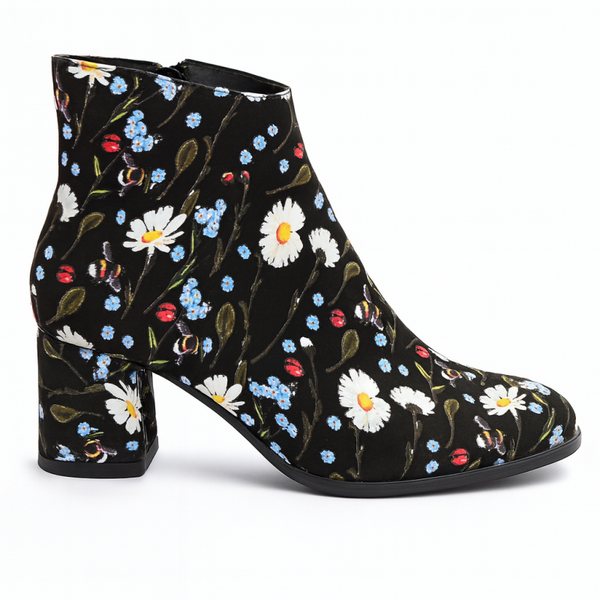 Dames Enkellaarsjes van Multicolored Leer 4058-3