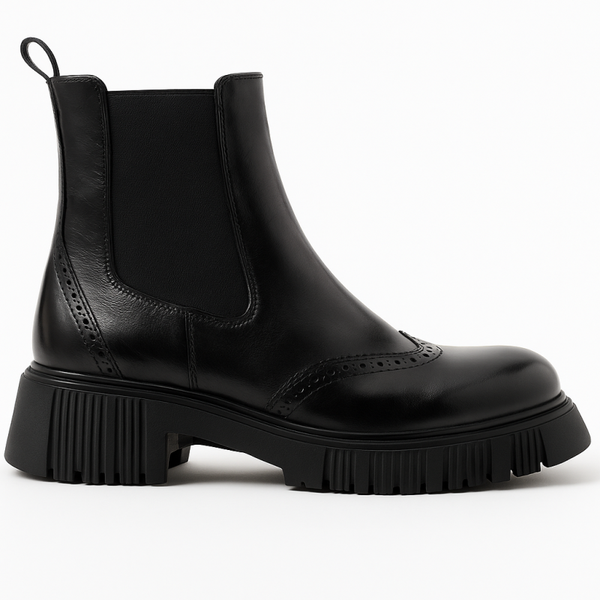 Dames Enkellaarsjes Leer Lorena 4035-1