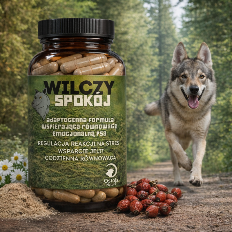 na uspokojenia dla psa kapsułki