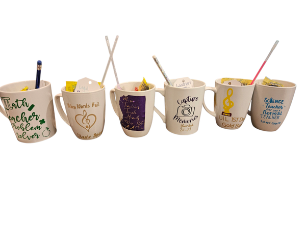 Custom coffee cups