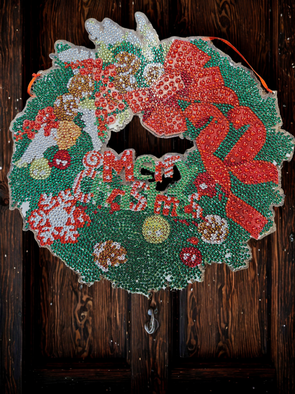 Hanging Christmas Wreath