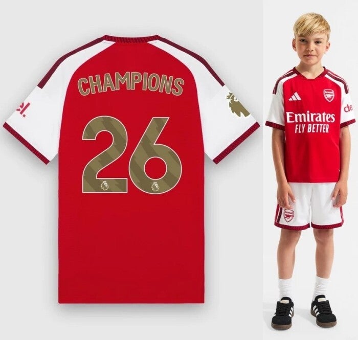 Arsenal 26/27 CHAMPIONS Kit