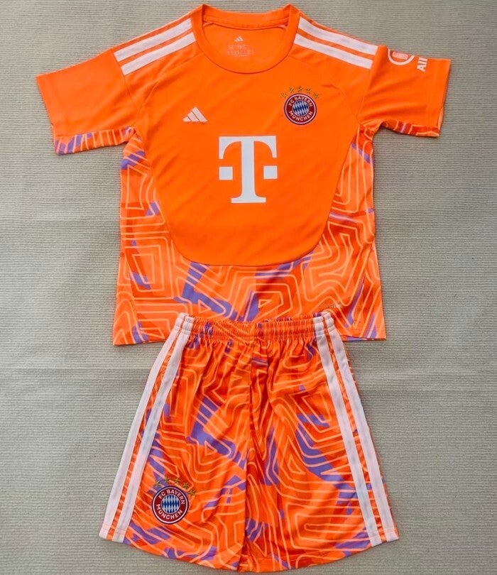 Bayern Munich 26/27 Orange Goalkeeper Kit