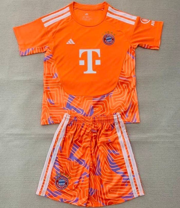 Bayern Munich 26/27 Orange Goalkeeper Kit