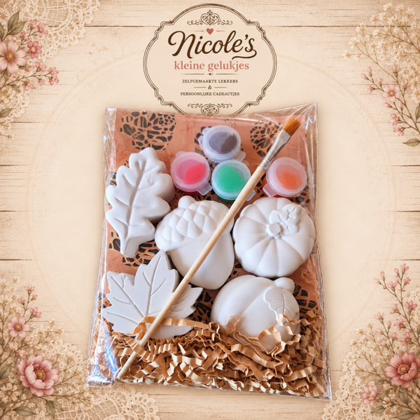 DIY Gips Verfpakket – Herfstfiguren