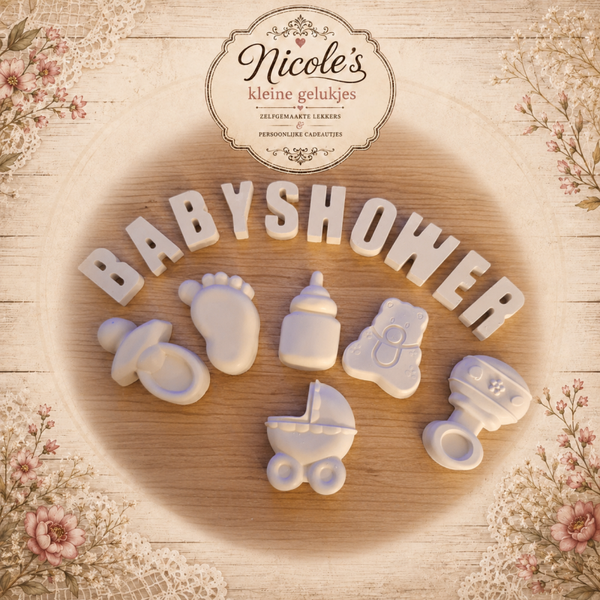 DIY Gips verf pakket Babyshower