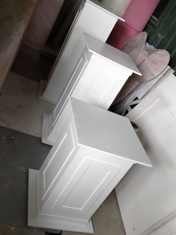 Pedestales de Madera