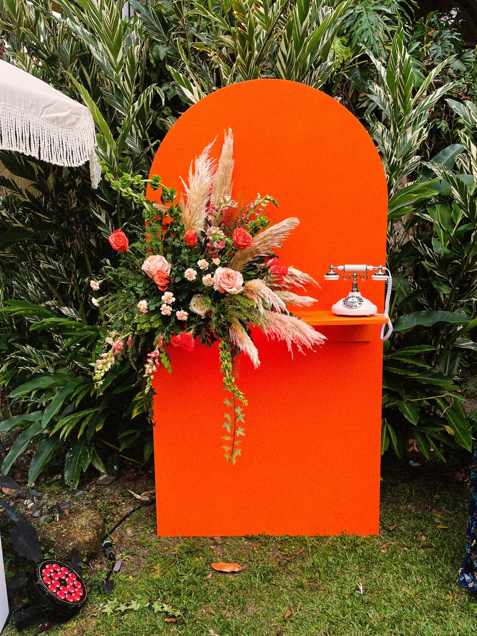 Mampara de Madera con repisa