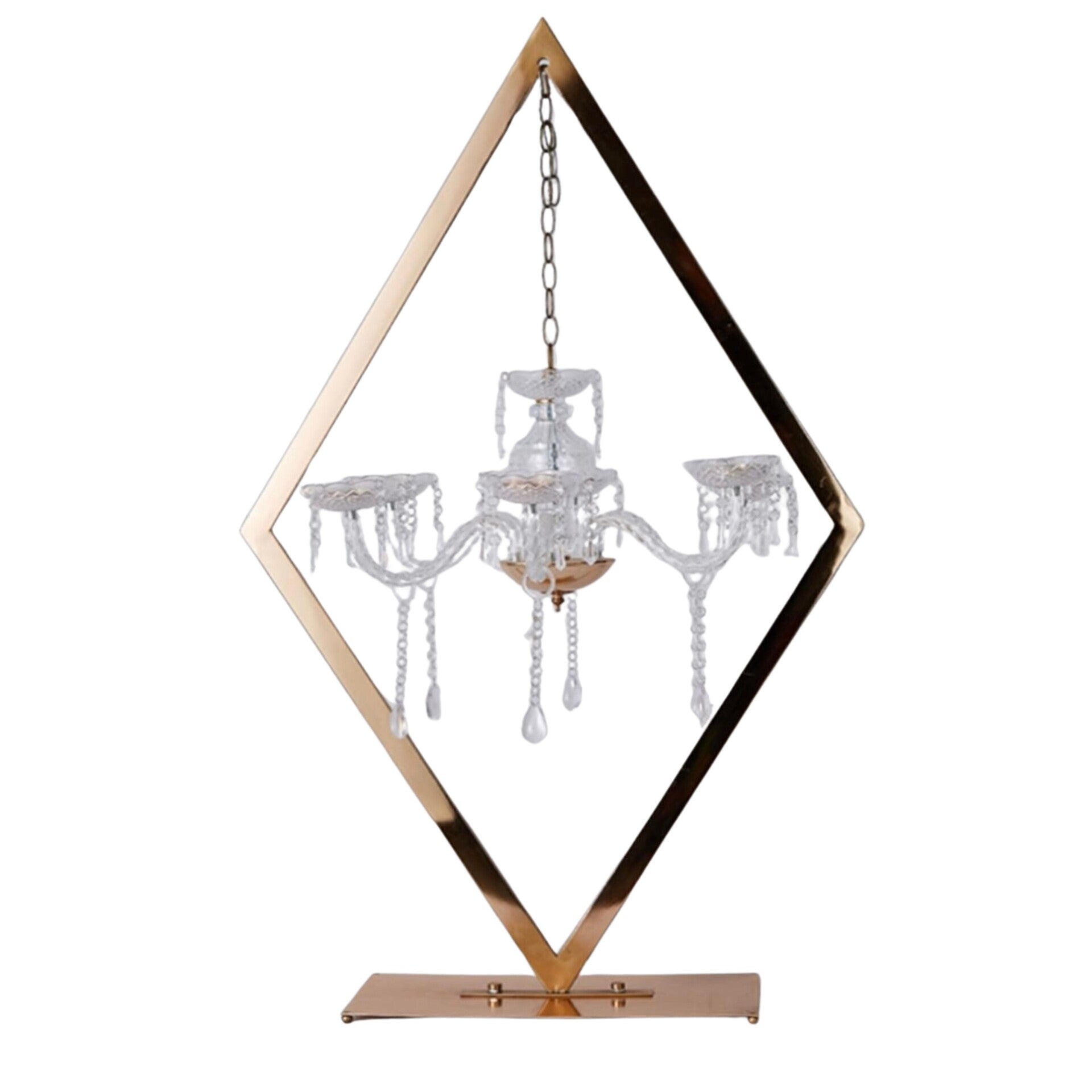 Centros de mesa con candelabros