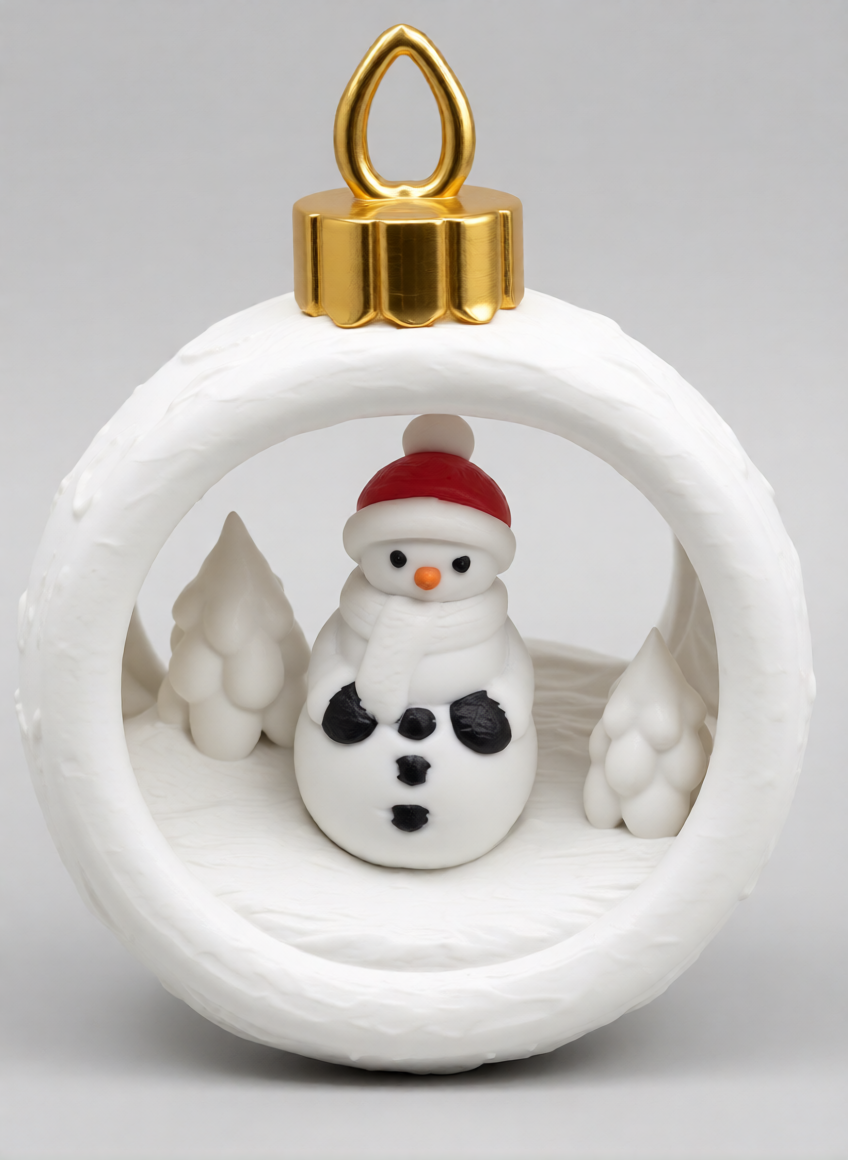 Christmas Tree Decoration - Snowman