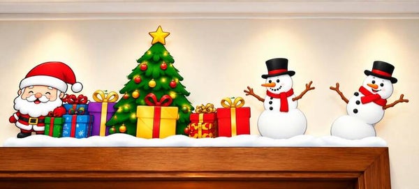 Christmas Door Topper Set