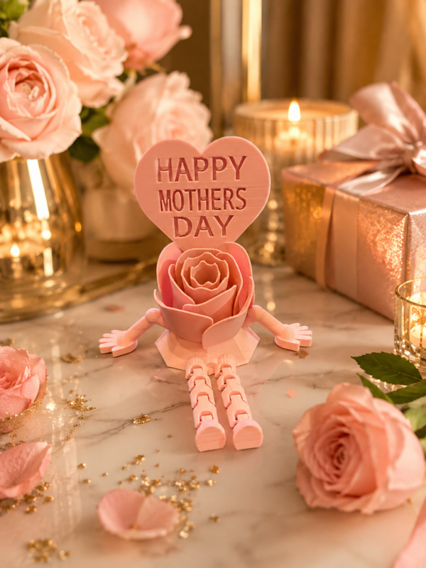 Happy Mother’s Day Buddy 3D Geprint Moederdag Cadeau