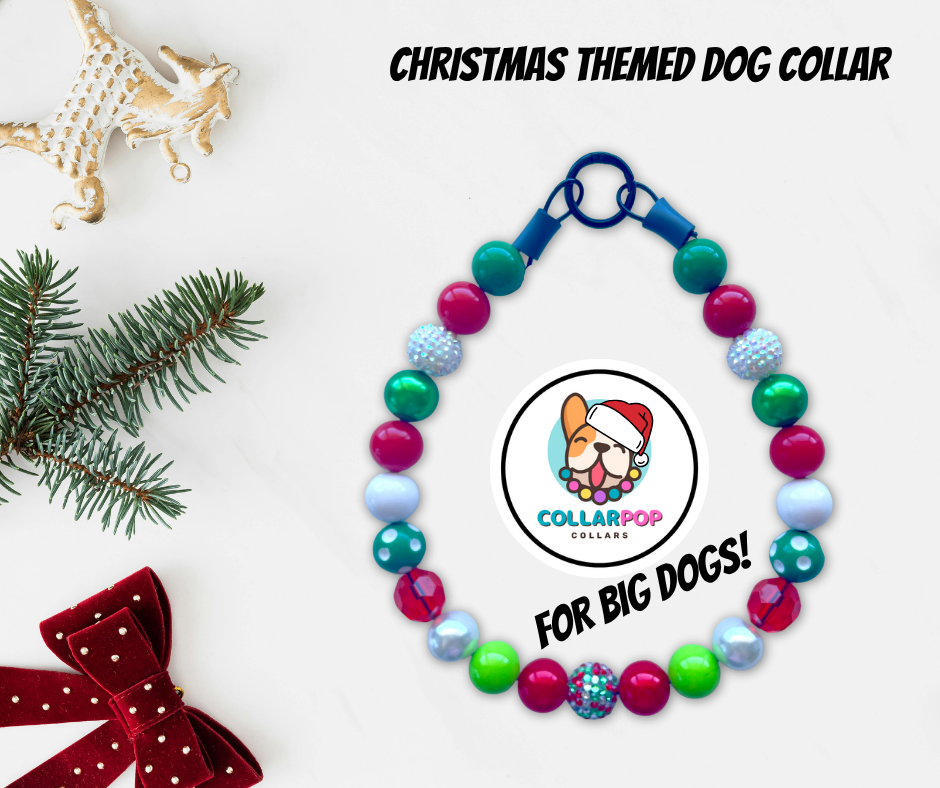 XMAS COLLAR - STATEMENT (FOR THE BIG DOGS)