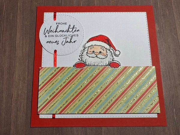 Weihnachten: Weihnachtsmann Willi - rot I