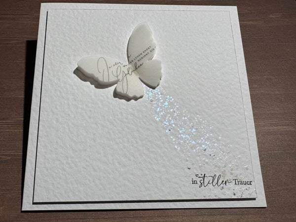 Trauer: Schmetterling - Pergamin I