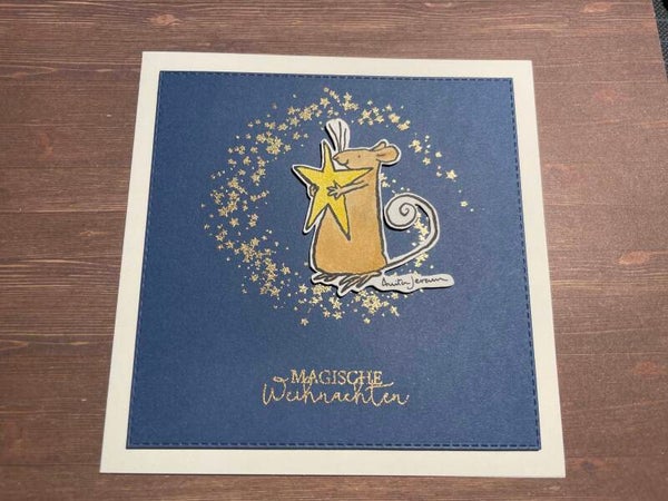 Weihnachten: Sternenmaus im Sternenstrudel