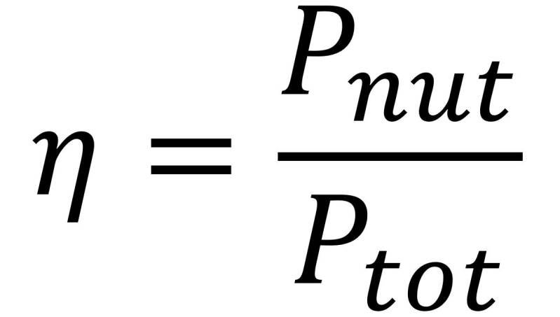 rendement formule (vermogen) | natuurkundesite.nl