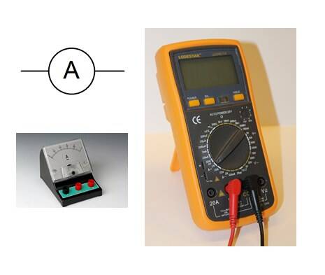 stroommeter (ampèremeter) | natuurkundesite.nl