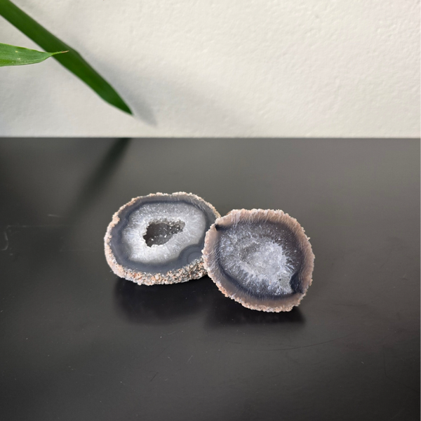 Agaat geode paartje nr93G