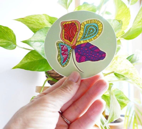 Sticker Bloempjes serie 2