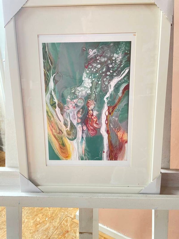 Giclee Print in lijst Vibrant Nature