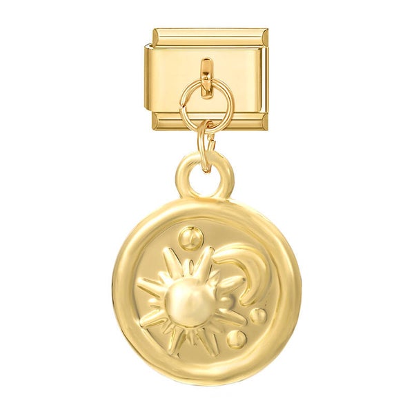 Celestial Coin Charm