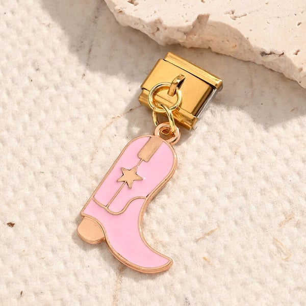 Star Cowboy Boot Charm