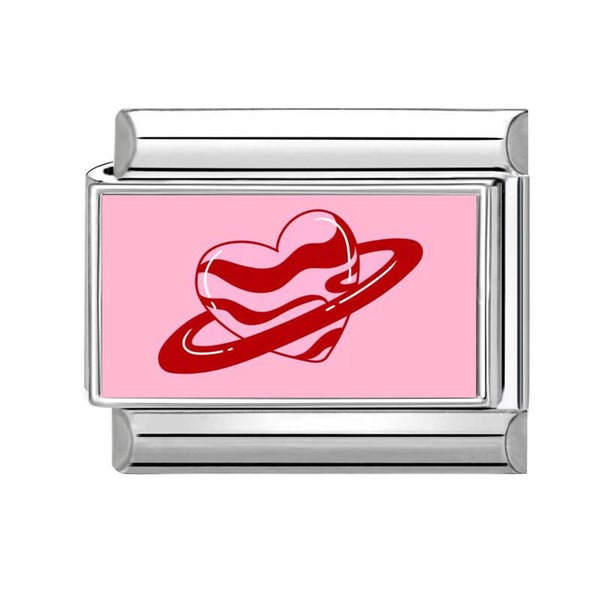 Cosmic Love Heart Charm