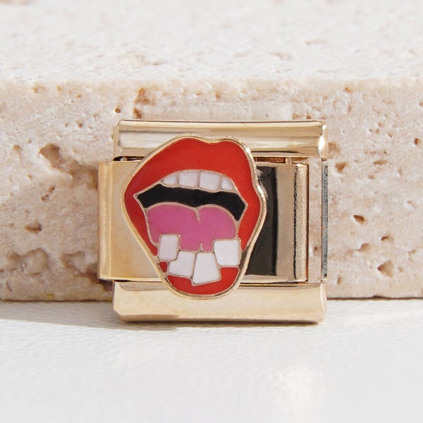 Rockstar Kiss Charm