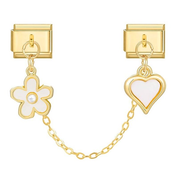 Golden Harmony Doppel-Charm