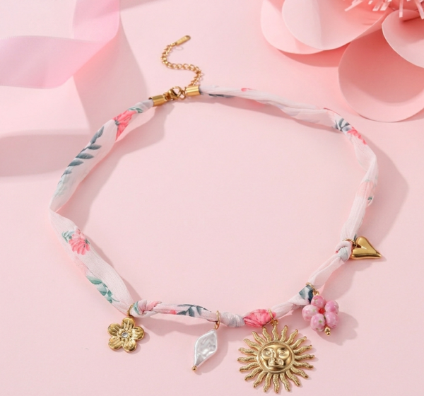 Flora & Sol Scarf Necklace