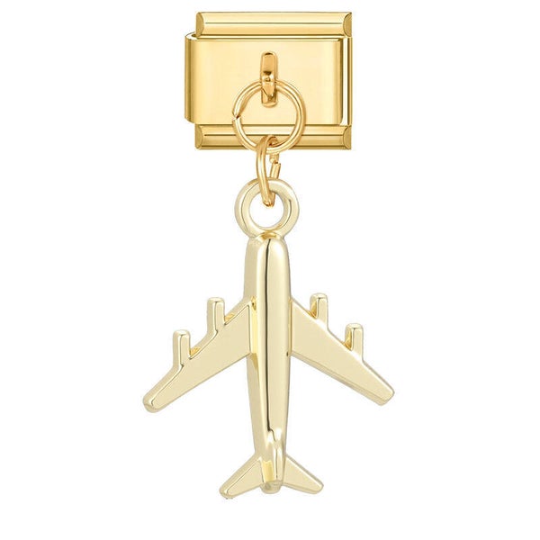 Golden Jetsetter Spirit Charm