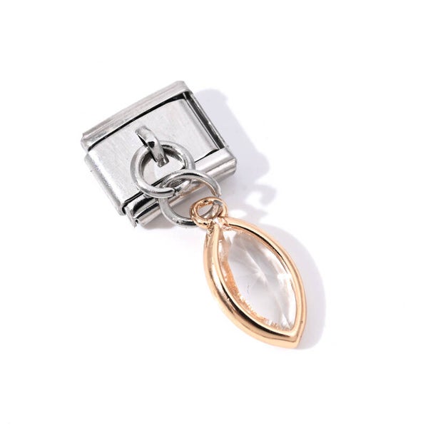 Crystal Marquise Charm
