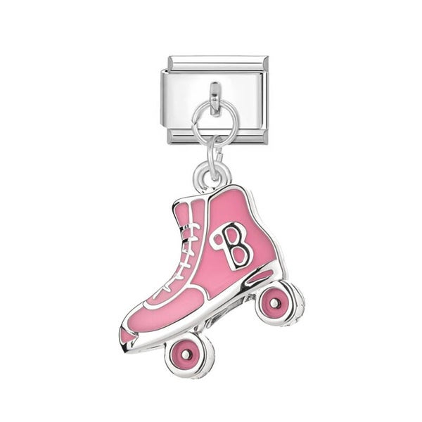 Retro Rollschuh Charm