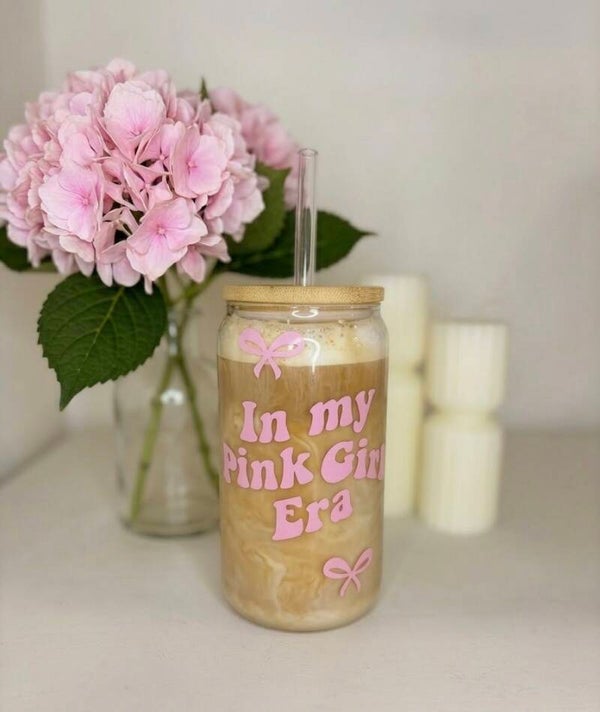 Pink Girl Era Glas