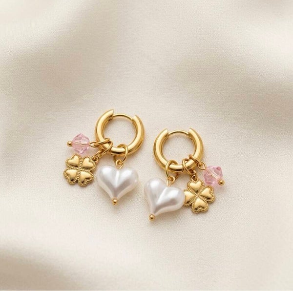 Lucky Love – Goldene Ohrringe