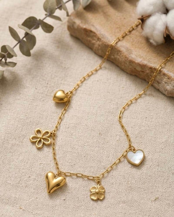 Golden Romance – Charmskette