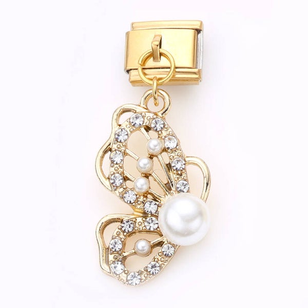 Mariposa Pearl Charm
