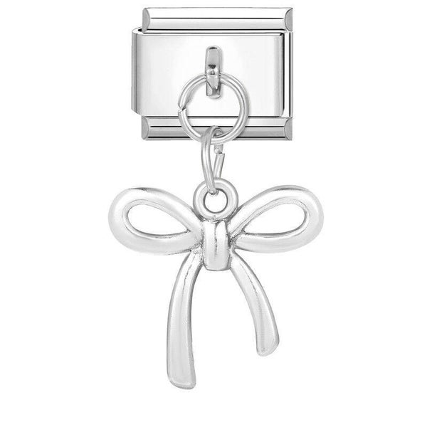 Silver Ribbon Muse Charm