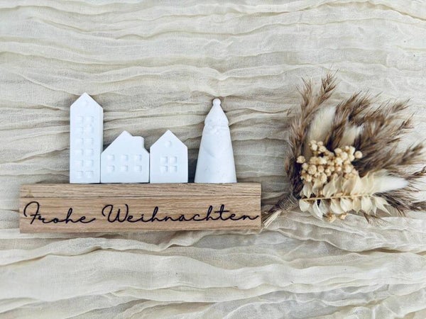Zauberhaftes Weihnachtsdorf mit deinem persönlichen Gruß