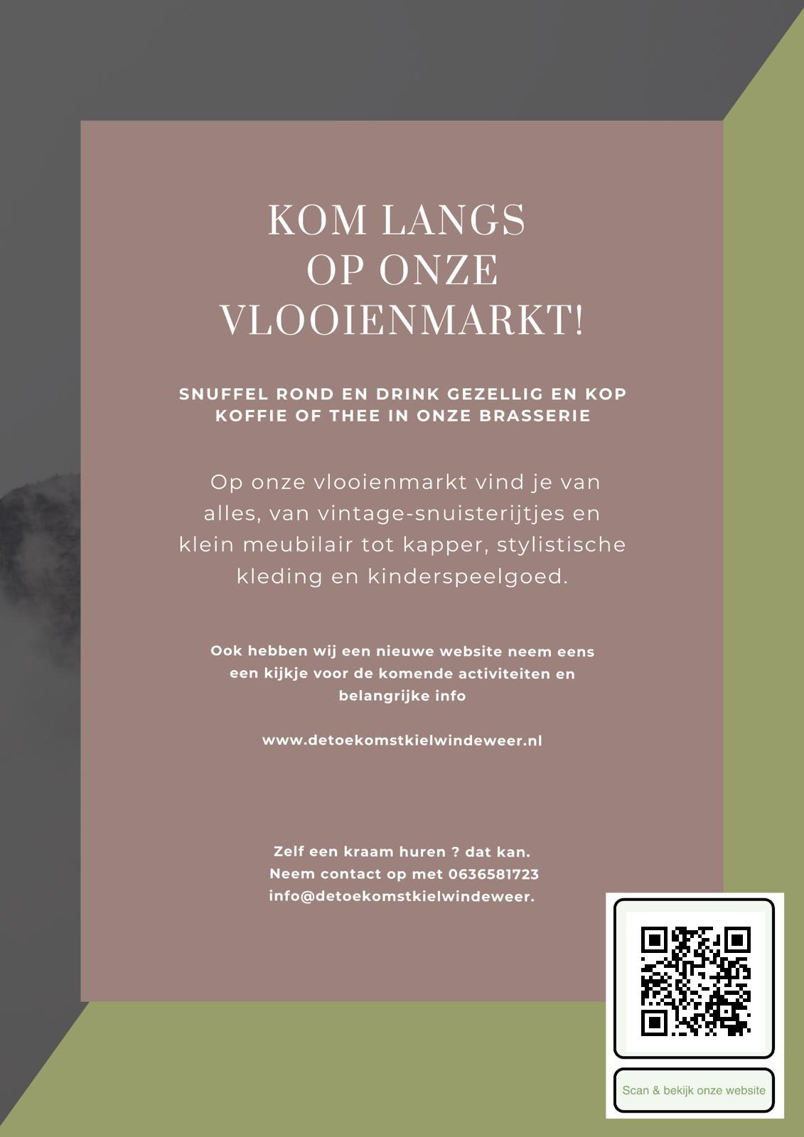 Kom gezellig langs op de rommelmarkt