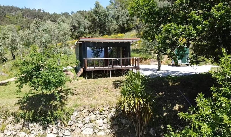 Met uitzicht op het dal