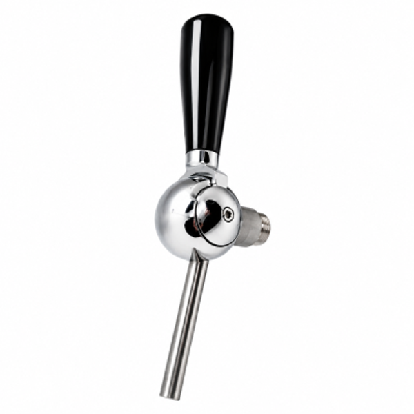 Biertapkraan free flow chroom 8 mm